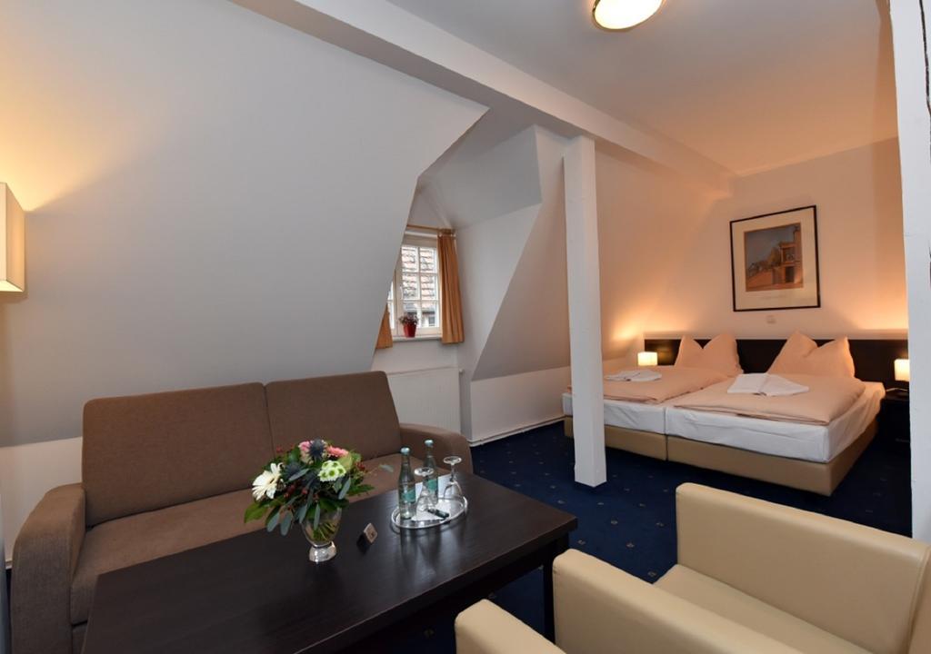 Hotel Weinhaus Woehler Schwerin  Pokój zdjęcie